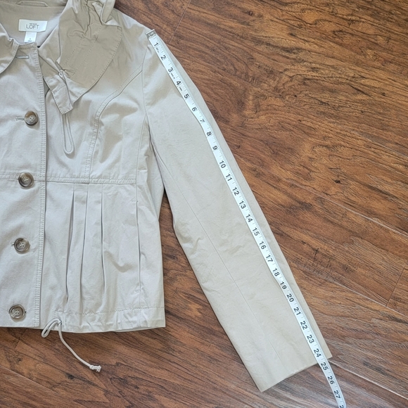Ann Taylor LOFT Off-White Women's Jacket Size Small - Picture 8 of 9